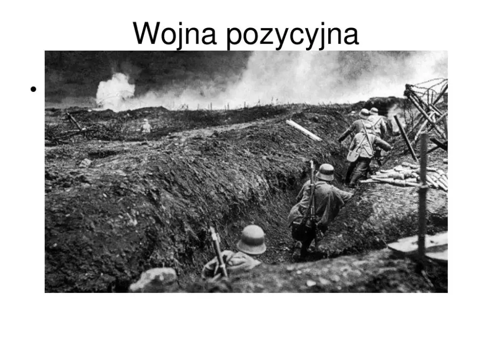 Czym była wojna pozycyjna? Definicja, przyczyny i przykłady z historii